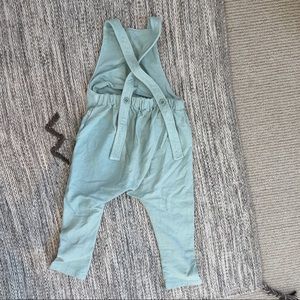 Les Gamins light blue cotton overalls